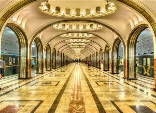 Underground Moscow. Guided individual excursion to Moscow Metro.